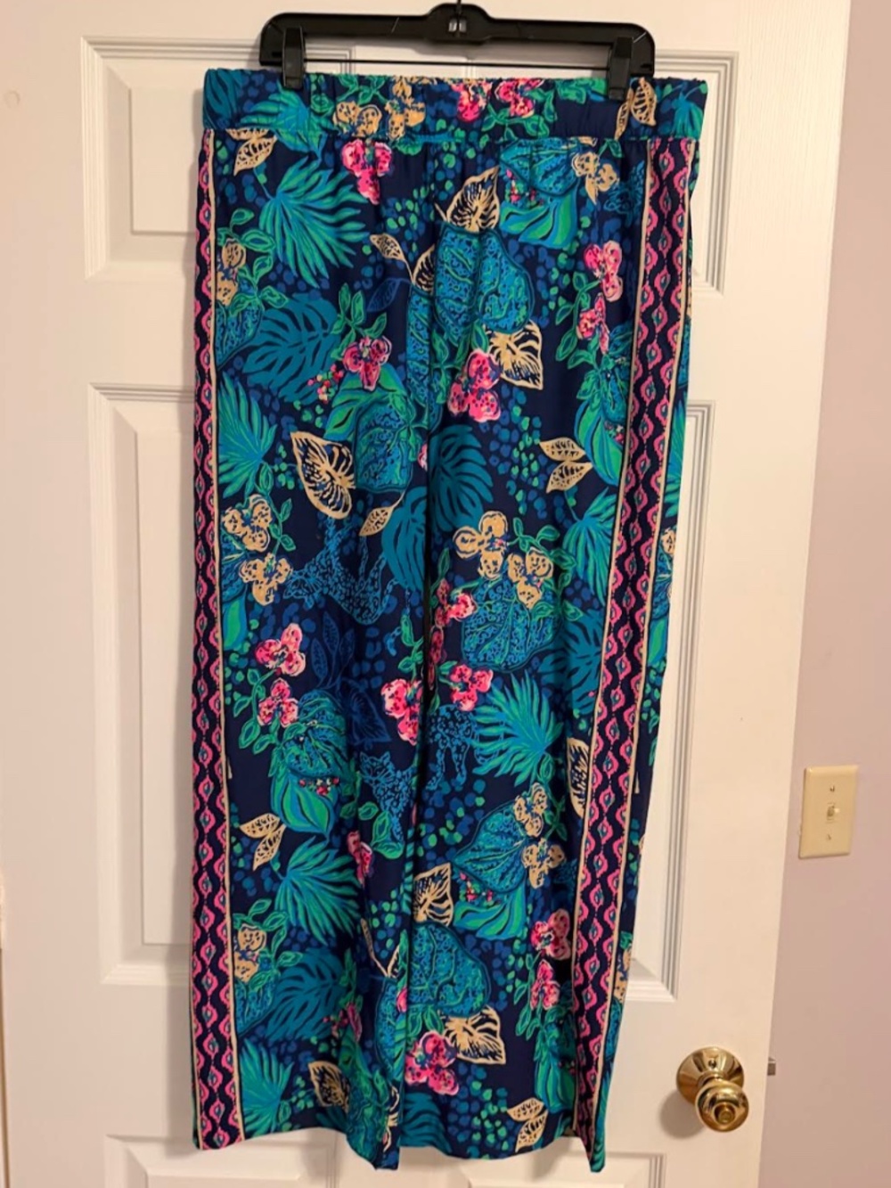 Lilly Pulitzer Bal Harbour Palazzo Pants, size Large